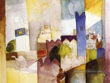 expressionisme Tableau Peinture - Kairouan Expressionisme